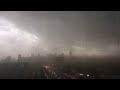 October 2, 2014 thunderstorm rolls into Dallas. Clark Cabus Photography