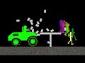 Survival Stickman Race: Run From Monster Truck