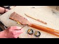 Repair of a Gibson Les Paul with a snapped off headstock