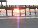 Clearwater Beach Sunset at Pier 60 by Leiza Halsey