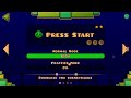 Press start Geometry Dash