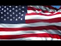 HD American Flag Waving Animation (USA National Flag) | 3 Hours Loop 🇺🇸