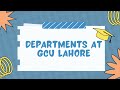 Government College University in Lahore