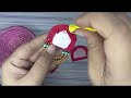 Handmade earring at home .with linen fabric.create with sonia