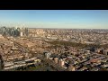 STUNNING view of New York City Skyline before LaGuardia Airport landing