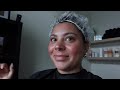 Giving myself a keratin treatment + The first week in my salon suite // vlog