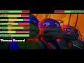 Teenage Mutant Ninja Turtles: Mutant Mayhem (2023) Final Battle with healthbars 2/3