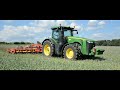 JOHN DEERE Team 2020 - 2x 9620RX + 8370RT + 4x 8R ; Lemken , Väderstad , Perrard