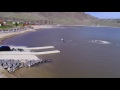 Jetskiing at Blacktail Reservoir