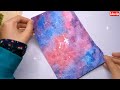 How to make Pattern paper for JOURNAL 😍 DIY Pattern paper at Home #craftersworld #journal #diy