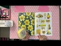 Cut and collage book review YELLOW