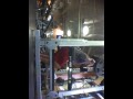 filmed sideways squat from guy with massive calves