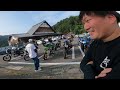 バイカーの聖地「阿蘇」でバイク女子の恩を倍返ししてきました！ゼファー/Z900RS/ZRX カスタムバイク達とのツーリング！ 阿蘇まーぼー