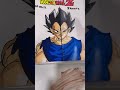 Drawing Vegeta from DragonBallZ in 2 styles |Compilation|