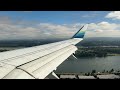 Alaska Airlines Embraer E175 landing in Portland, OR (PDX)