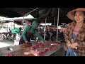 FULL VIDEO: Process of Making Cakes from Rice Grains Goes to Market Sell, Bitter Melon Meat Recipe