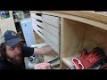 Wicked Fast Shop Drawers (Offsets & Butt Joints) - How To Install Drawer Slides EASY
