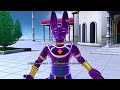 Beerus Vs. Jiren - Hardest Level Epic Fight | Dragon Ball Raging Blast 2 MOD | 4k