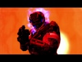 Bungie Armor in Halo Reach (Blue Flaming Head)!!!!!! PART 2
