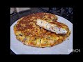 omelete a cebolada ,(omelette à lóoignon)