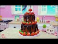 [💕Mini Cake 💕] Best Ever Miniature Strawberry Chocolate Cake Recipe | Mini Bakery