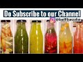 6 Winter Detox Water for Weight Loss | Infused Cleansing Water to Lose belly Fat | Cure Indigestion