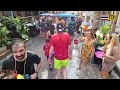 Songkran 2023 Water festival in Pattaya  soi7 soi8  april  2023 Thailand's wildest holiday partiesn