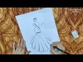 How to Draw a Girl by Pencil | Girl Drawing on White Paper | Muna Drawing Academy Tutorial | Drawing