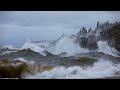 HUGE Waves on Lake Superior // Spring Snow Storm // #13