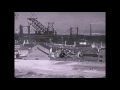 Runcorn Bridge  being built (1960)