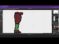 Pixel Art Spear Goblin - Time Lapse