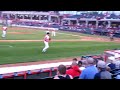 Willy Garcia caught stealing by Austin Green Josh Prince Altoona Vs. Erie 6-5-15