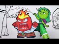 Inside Out 2 Coloring Pages / How to Color All the main Characters / NCS Music