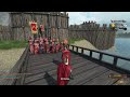 30 Spartans vs 300 Players Siege Defense in Bannerlord