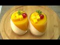 Mango Panna Cotta│Panna Cotta │Mango Panna Cotta Recipe│How To Make Panna Cotta