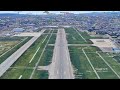 花巻空港＜いわて花巻空港＞（HNA）　【Google Earth Studio】