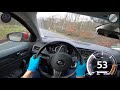 Renault Megane IV GT 1.5 dCi 110HP (2018) AUTOBAHN POV TOP SPEED 🚀