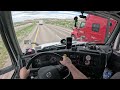 POV Truck Driving USA 4K Wyoming #trucking