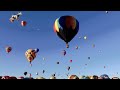 Experiencing a hot air balloon ride, at a New Mexico Festival