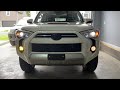 Diode Dynamics SS3 PRO Fog Light Installation | Night Driving | 2020 Toyota 4Runner TRD ORP