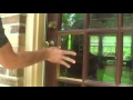 How to Replace Window Pane With Wood Molding.mpg