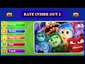 guess the inside out  2 characters by illusion 😨🤢 || Inside Out 2 Movie Quiz || inside out 2 envy ||