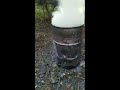 Redneck lawn waste incinerator!!!