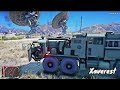 Stealing HEAVY MILITARY TRUCKS in GTA 5!