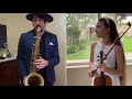 ❤🎷🎻  Karolina Protsenko and Daniele Vitale Sax