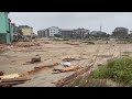 Aftermath of a house collapse in Rodanthe, NC