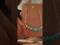 How I make a Turquoise Bead Bracelet