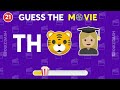Guess the Movie By Emoji 🎬🍿| Movies Emoji Puzzles 2024