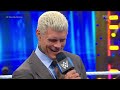 Roman Reigns and Cody Rhodes come face-to-face - WWE SmackDown 3/3/2023