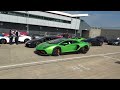 UNREAL! Never Seen a LAMBORGHINI Line-up Like THIS - New World Record